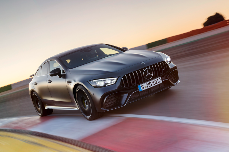 Illustration for article titled The 2019 Mercedes-AMG GT 4-Door Coupe Is How You Haul The Kids To School With 630 HP